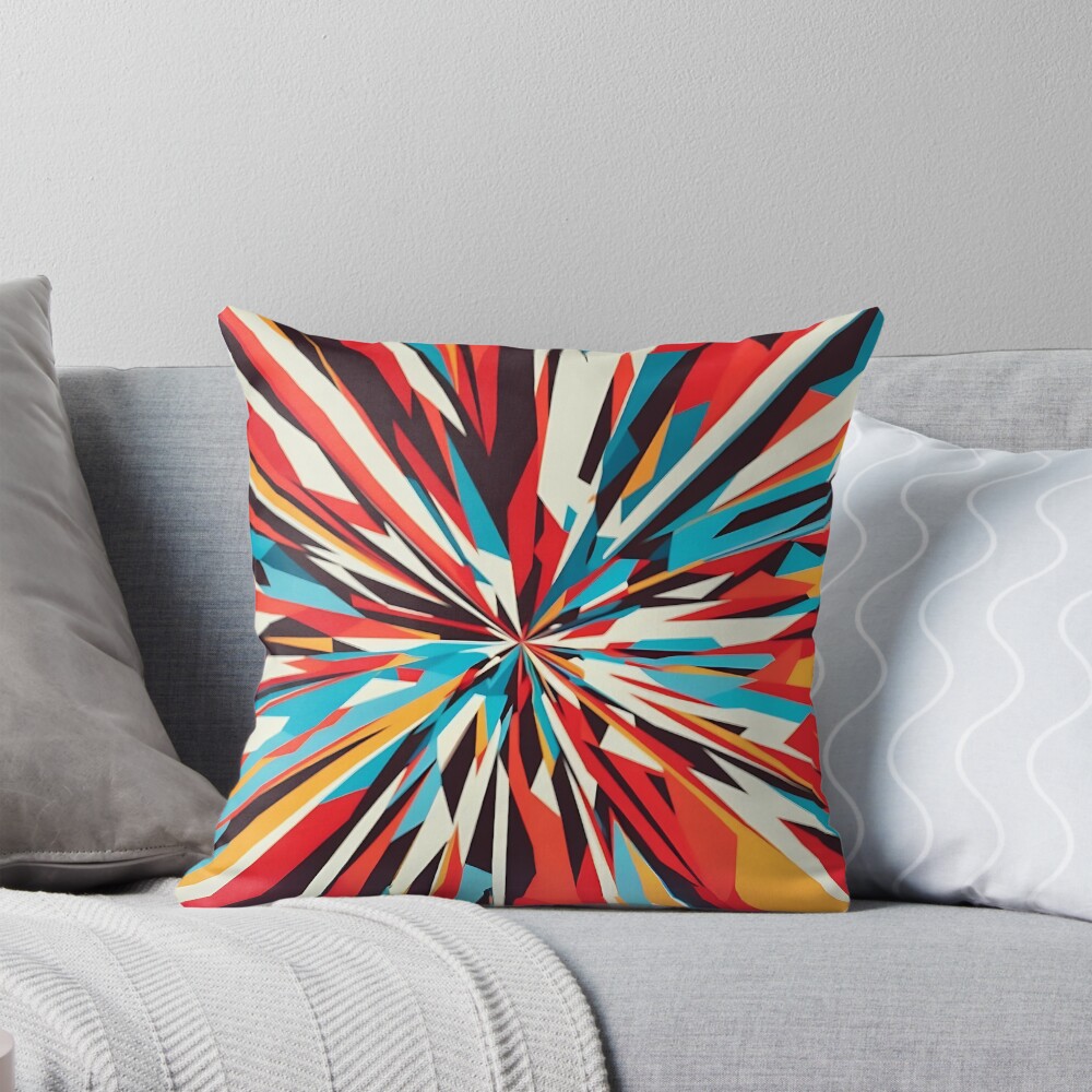 Item preview, Throw Pillow designed and sold by ThreadandThink.
