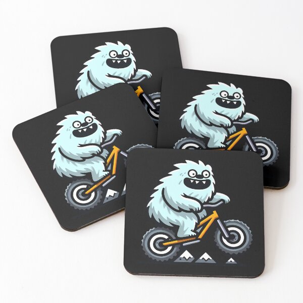 Item preview, Yeti Mountain Bike designed and sold by Funny Vintage Stickers And T-Shirts.