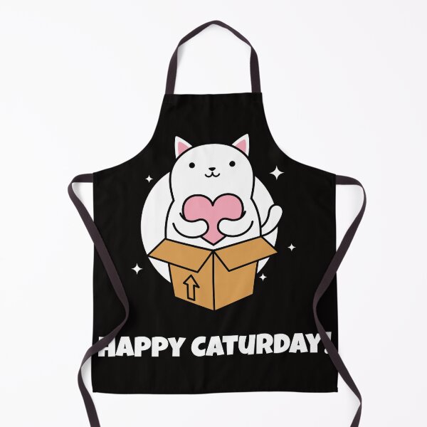 Item preview, Happy Caturday! designed and sold by Boardwalkmerch.