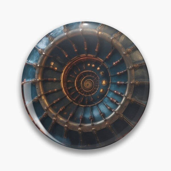 Item preview, Nautilus shell science fiction steampunk designed and sold by VidyoeDesigns67.