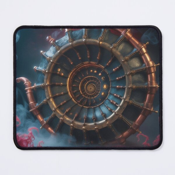 Item preview, Nautilus shell science fiction steampunk designed and sold by VidyoeDesigns67.
