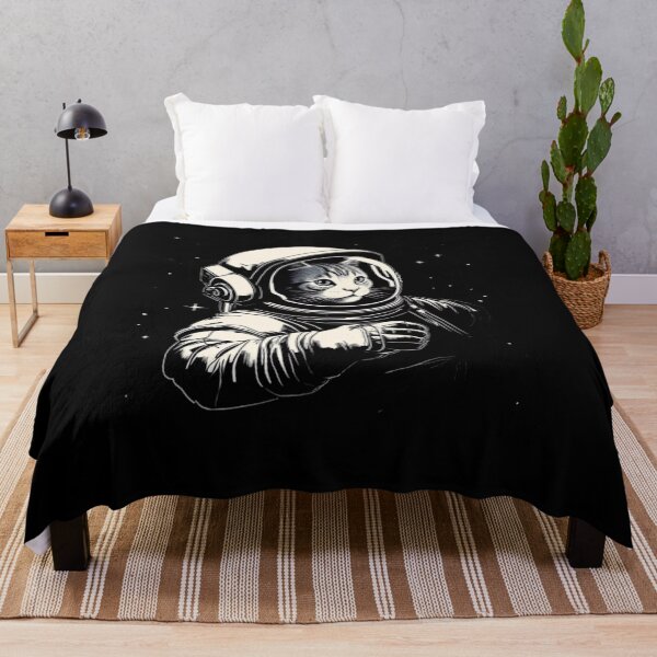 Artikelvorschau, Astronautenkatze, Weltraumkatze entworfen und verkauft von KCLPrints.