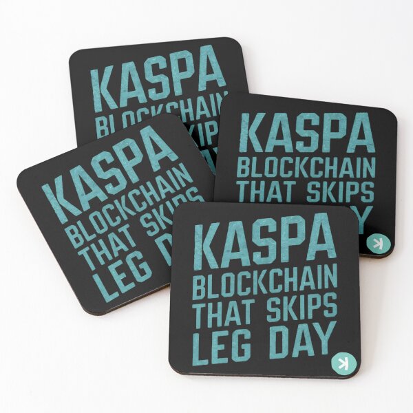 Item preview, Kaspa Zenith Reaching the Peak of Crypto designed and sold by RadDeck.