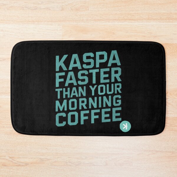 Item preview, Kaspa Orbit Circling the Future of Finance designed and sold by RadDeck.