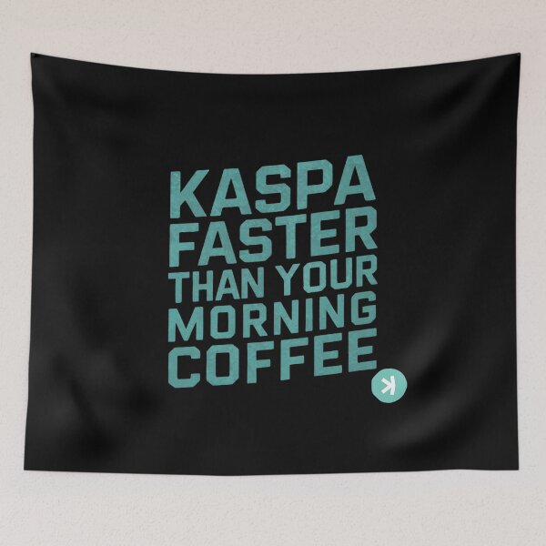 Item preview, Kaspa Orbit Circling the Future of Finance designed and sold by RadDeck.