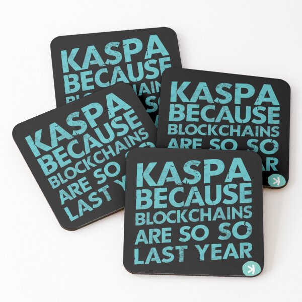 Item preview, Kaspa Echo Resounding Through the Crypto World designed and sold by RadDeck.