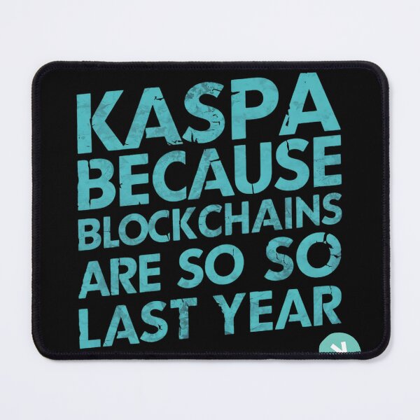 Item preview, Kaspa Echo Resounding Through the Crypto World designed and sold by RadDeck.