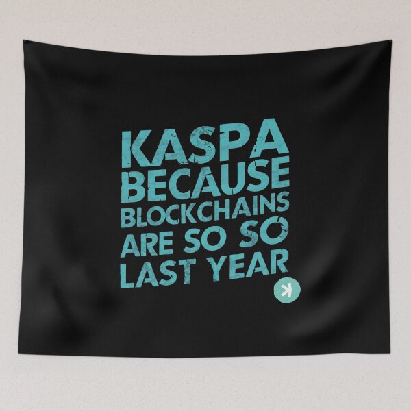 Item preview, Kaspa Echo Resounding Through the Crypto World designed and sold by RadDeck.