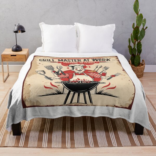 Item preview, Grill King in Action – Feast Awaits! designed and sold by InnovateSpot.