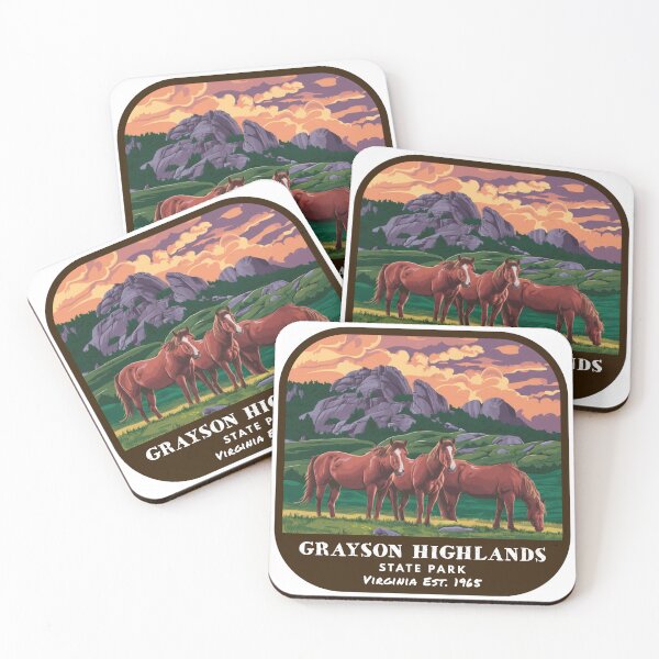 Item preview, Vintage Grayson Highlands State Park (Virginia State Park) designed and sold by RabbitK.
