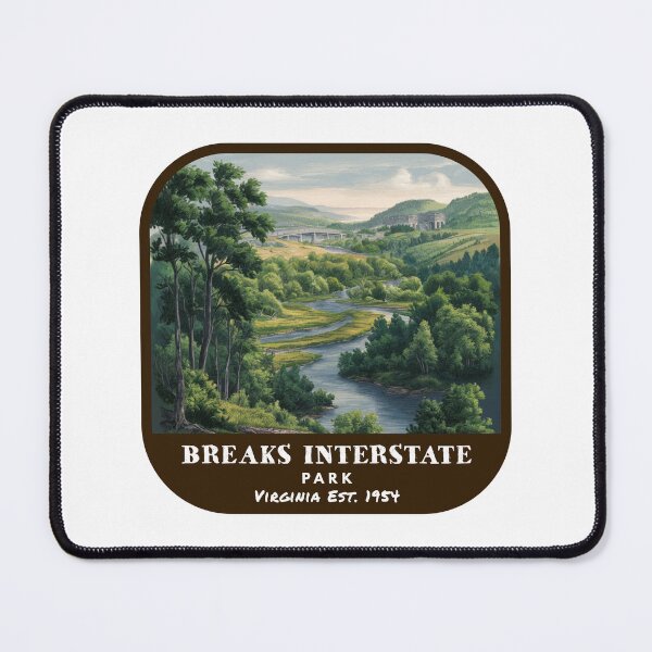 Item preview, Vintage Breaks Interstate State Park (Virginia State Park) designed and sold by RabbitK.
