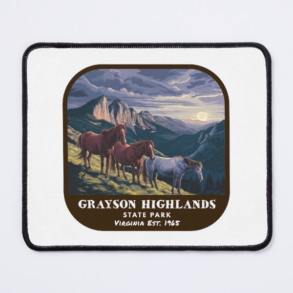 Item preview, Vintage Grayson Highlands State Park (Virginia State Park) designed and sold by RabbitK.