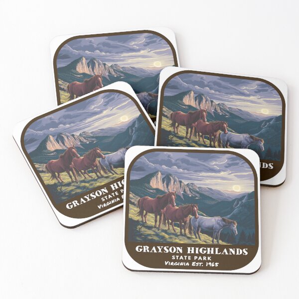 Item preview, Vintage Grayson Highlands State Park (Virginia State Park) designed and sold by RabbitK.