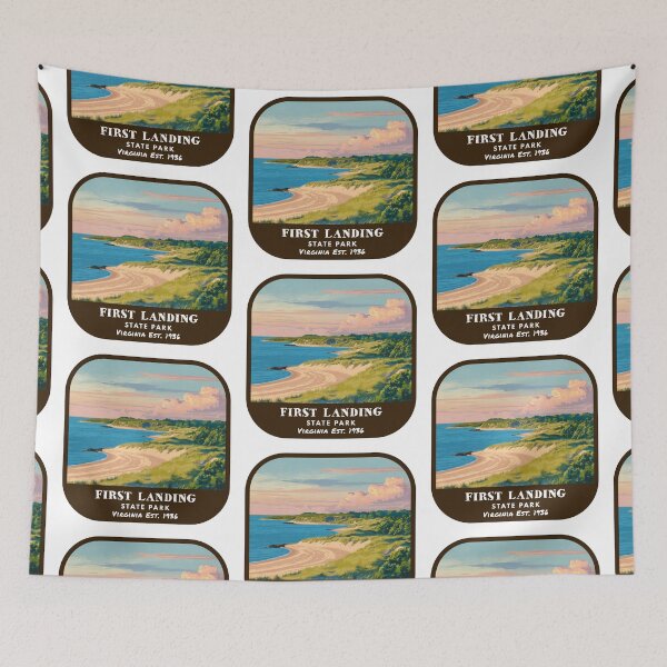Item preview, Vintage First Landing State Park (Virginia State Park) designed and sold by RabbitK.