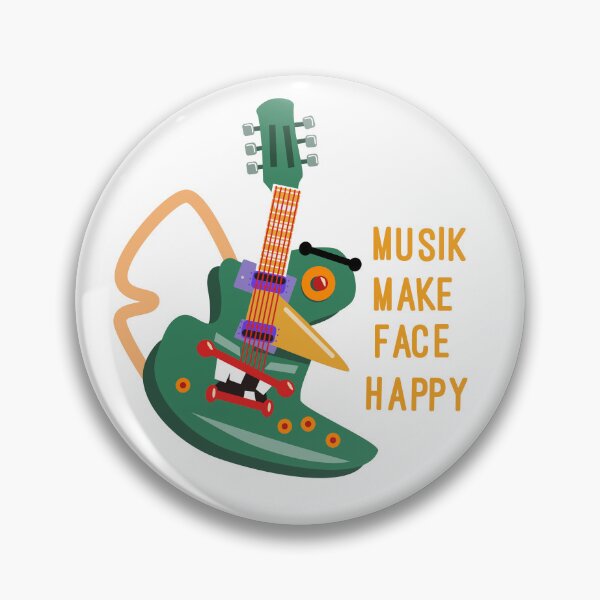 Artikelvorschau, Musik Make Face Happy entworfen und verkauft von Gopherstown, OR.