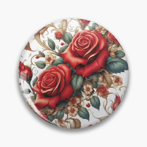 Item preview, Charming Red Roses designed and sold by HappyHavenStu.