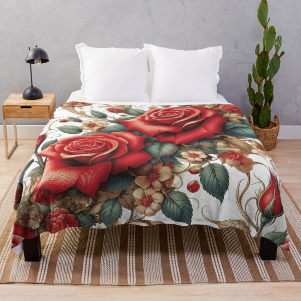 Item preview, Charming Red Roses designed and sold by HappyHavenStu.