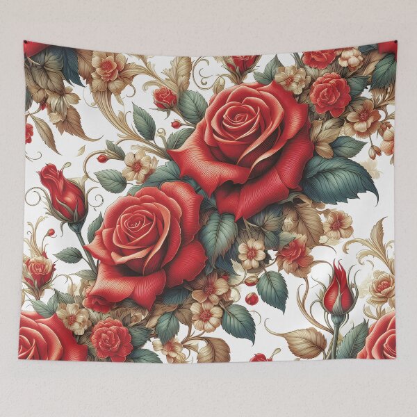 Item preview, Charming Red Roses designed and sold by HappyHavenStu.
