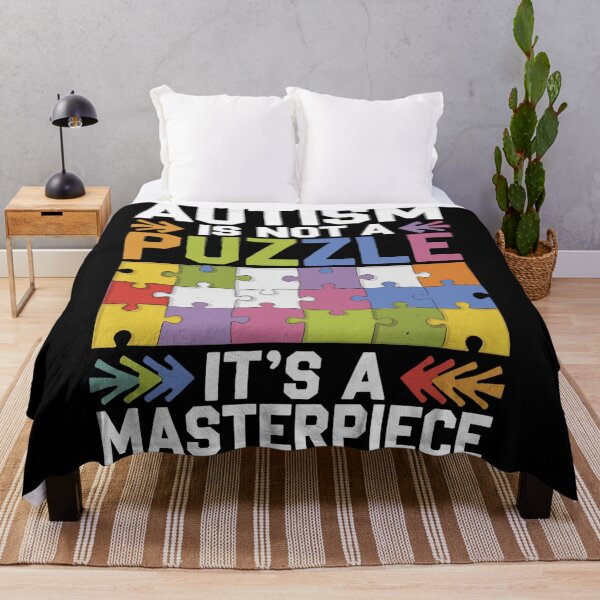 Item preview, Autism Is Not A Puzzle It's A Masterpiece designed and sold by KitonicTees.