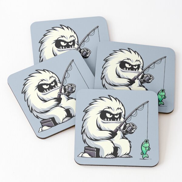 Item preview, Yeti Fishing designed and sold by Funny Vintage Stickers And T-Shirts.