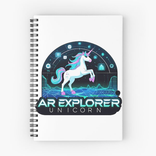 Item preview, AR Explorer Unicorn: Digital Frontier Edition designed and sold by zoughlal.