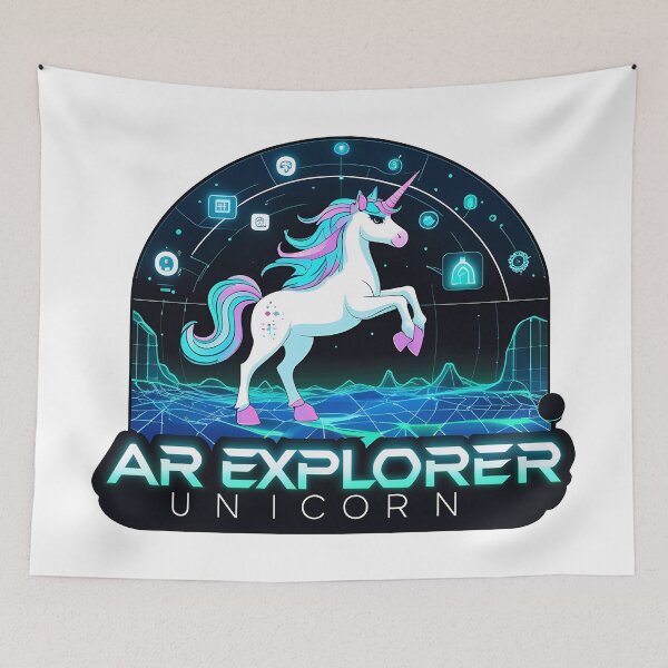 Item preview, AR Explorer Unicorn: Digital Frontier Edition designed and sold by zoughlal.