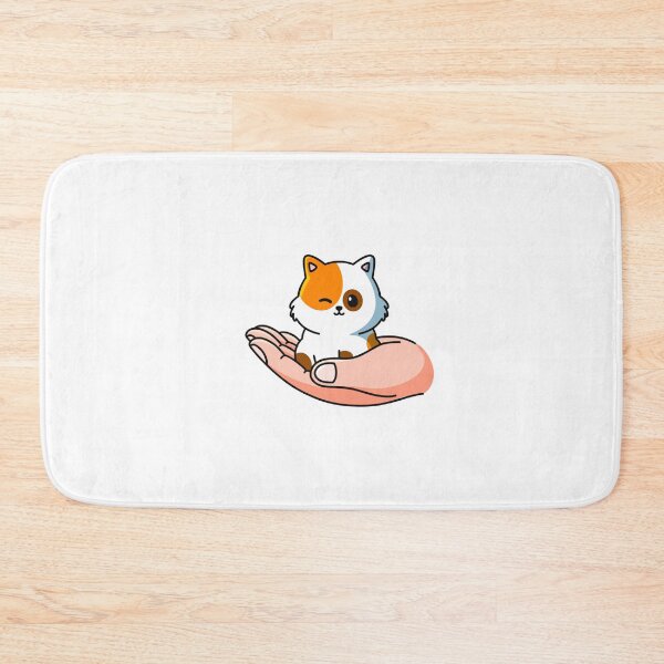 Item preview, Winking Calico Cat in Hand designed and sold by yogiskencing.