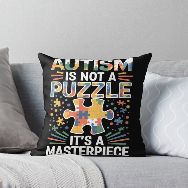 Item preview, Autism Is Not A Puzzle It's A Masterpiece designed and sold by KitonicTees.