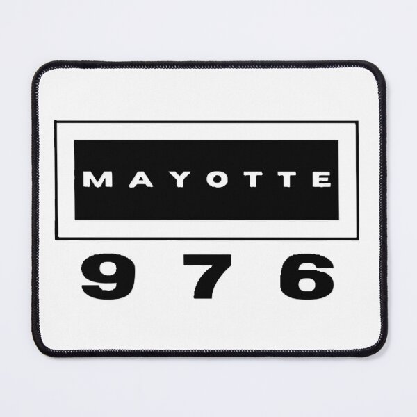 Item preview, Black and white Mayotte 976 designed and sold by FoxinhoSoumaila.