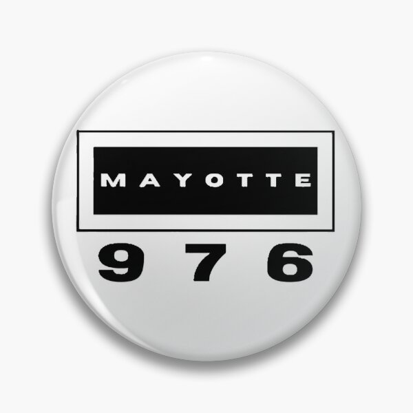 Item preview, Black and white Mayotte 976 designed and sold by FoxinhoSoumaila.