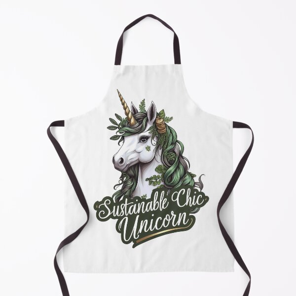 Item preview, Sustainable Chic Unicorn: Eco-Fashion Icon designed and sold by zoughlal.