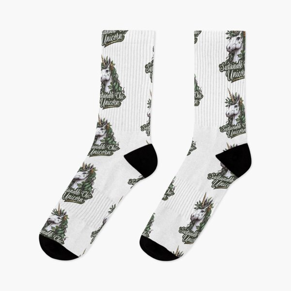 Item preview, Sustainable Chic Unicorn: Eco-Fashion Icon designed and sold by zoughlal.
