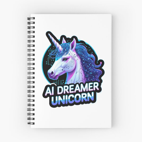 Item preview, AI Dreamer Unicorn: Neural Network Visionary designed and sold by zoughlal.