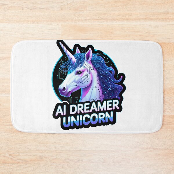 Item preview, AI Dreamer Unicorn: Neural Network Visionary designed and sold by zoughlal.