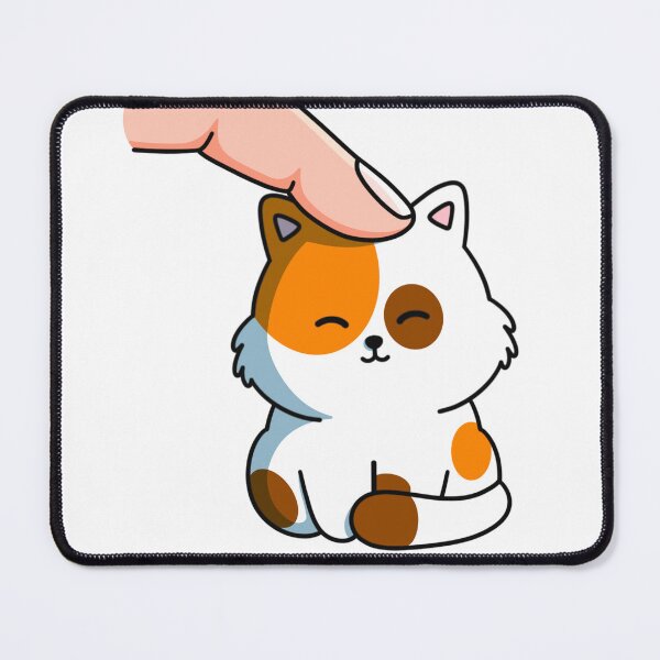 Item preview, Happy Calico Cat Getting Head Pats designed and sold by yogiskencing.