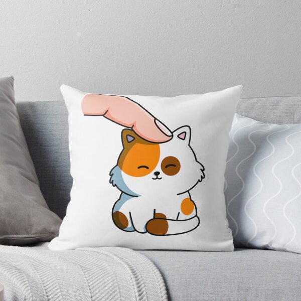 Item preview, Happy Calico Cat Getting Head Pats designed and sold by yogiskencing.