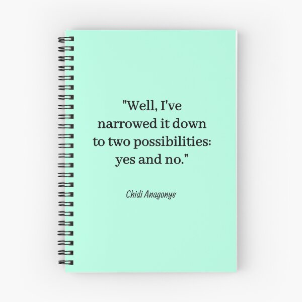 Item preview, Well, I've narrowed it down to two possibilities: yes and no. - Chidi Anagonye, The Good Place designed and sold by nopemom.