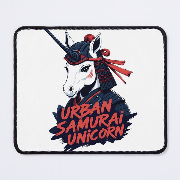 Item preview, Urban Samurai Unicorn: Neo-Edo Streetwear designed and sold by zoughlal.