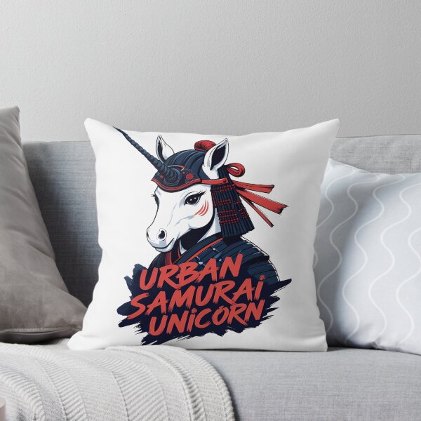 Item preview, Urban Samurai Unicorn: Neo-Edo Streetwear designed and sold by zoughlal.