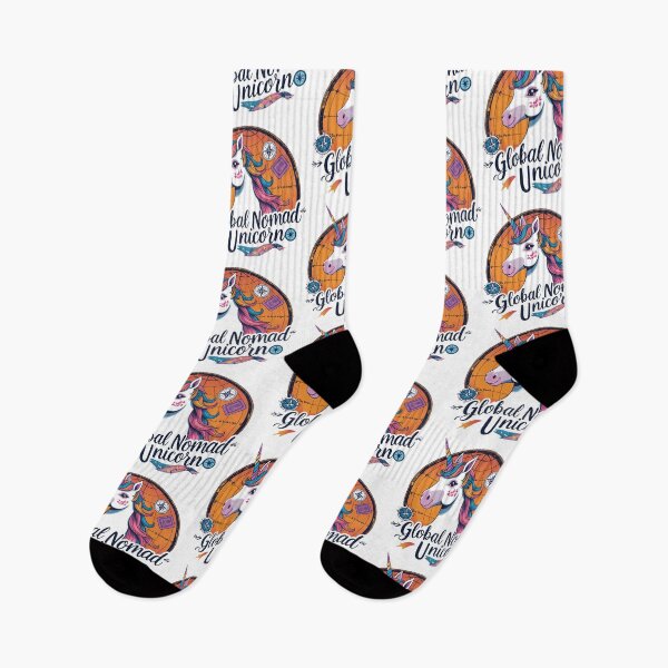 Item preview, Global Nomad Unicorn: Wanderlust Explorer  designed and sold by zoughlal.