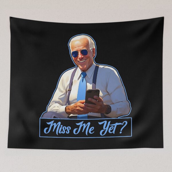 Item preview, Miss Me Yet ? Joe Biden T-Shirts and Stickers designed and sold by EthosWear.