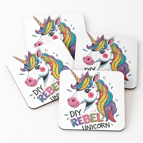 Item preview, DIY Rebel Unicorn: Crafty Chaos designed and sold by zoughlal.