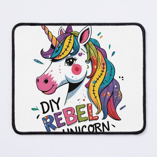 Item preview, DIY Rebel Unicorn: Crafty Chaos designed and sold by zoughlal.