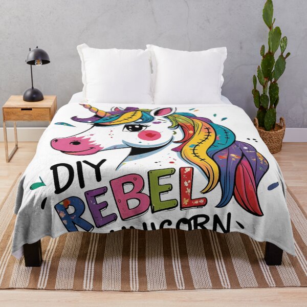 Item preview, DIY Rebel Unicorn: Crafty Chaos designed and sold by zoughlal.