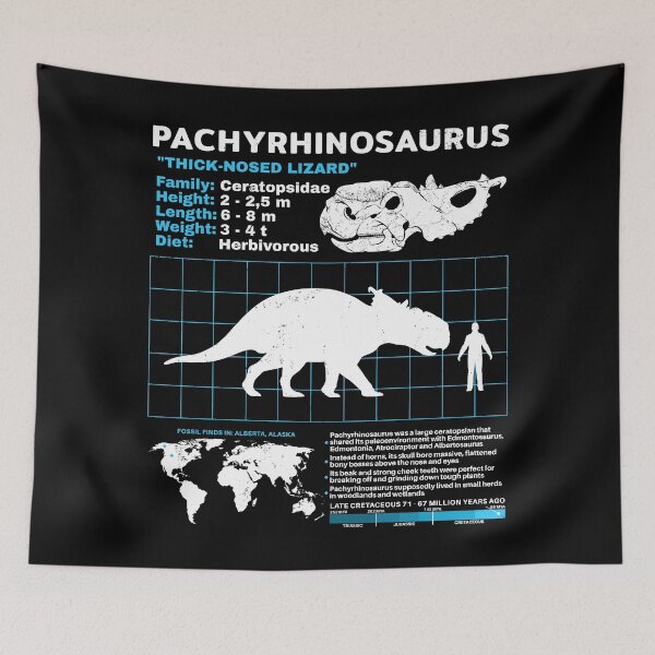 Item preview, Pachyrhinosaurus Fact Sheet designed and sold by NicGrayGraphic.