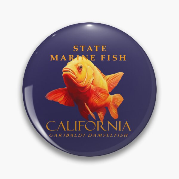 Item preview, California Territory Marine Fish The Damselfish designed and sold by taiche.
