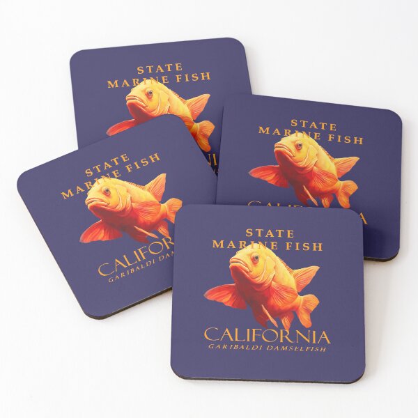 Item preview, California Territory Marine Fish The Damselfish designed and sold by taiche.