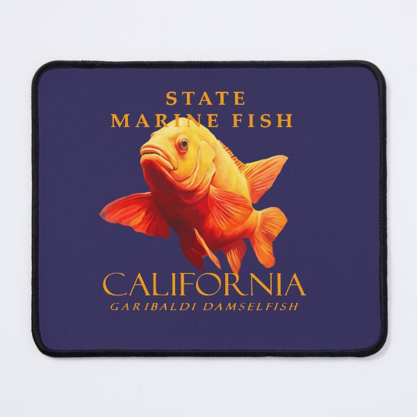 Item preview, California Territory Marine Fish The Damselfish designed and sold by taiche.