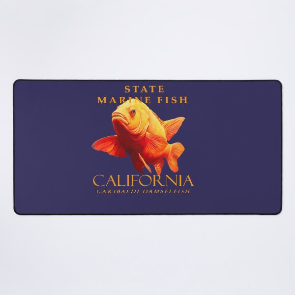 Item preview, California Territory Marine Fish The Damselfish designed and sold by taiche.