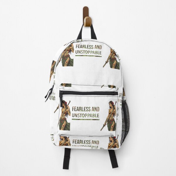 Item preview, FEARLESS AND UNSTOPPABLE designed and sold by Pawprintgallary.
